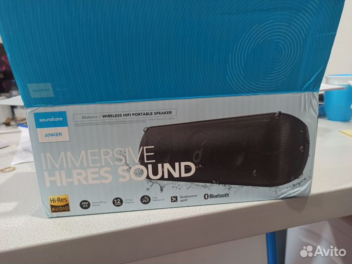 Портативная колонка anker sound core motion+