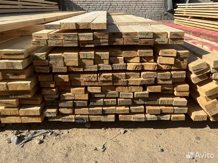 Доска обрезная 1 сорт 40х100х6000