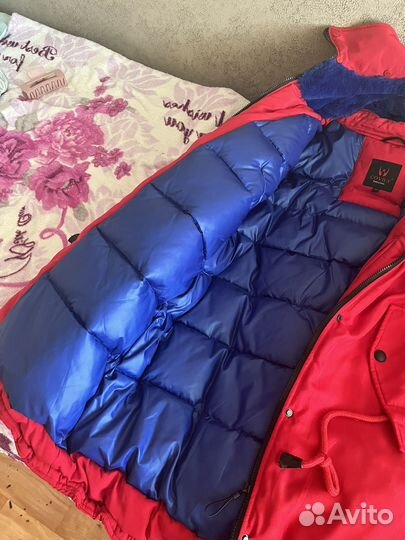 Пуховик женский 48 50 бу