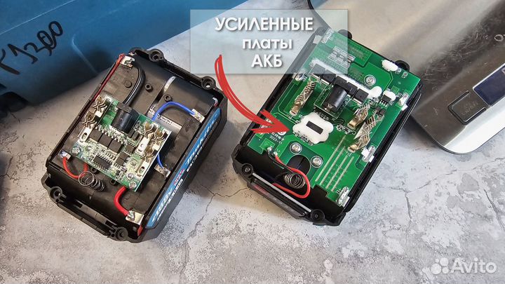 Гайковерт makita 1600 нм. Усиленные АКБ