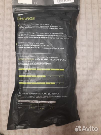 Щитки футбольные детские nike