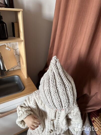 Шапка эльф детская на осень