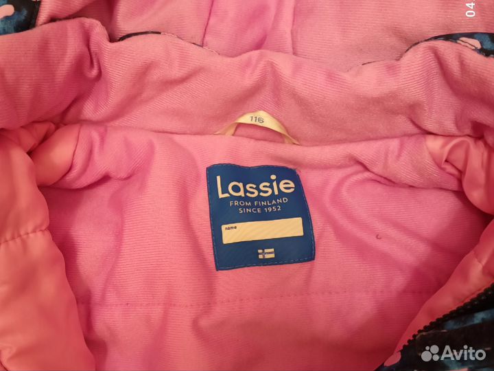 Зимний комбинезон lassie 116 для девочки