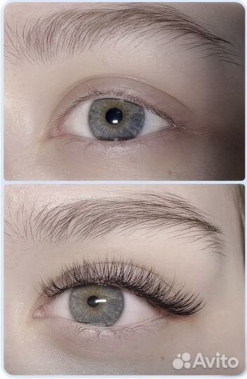 Наращивание ресниц, коррекция