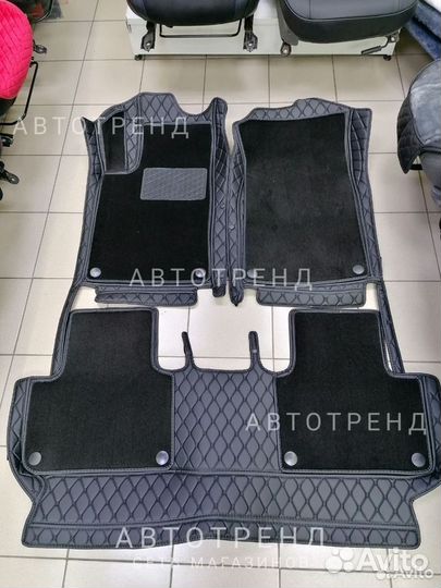 3D коврики из экокожи haval