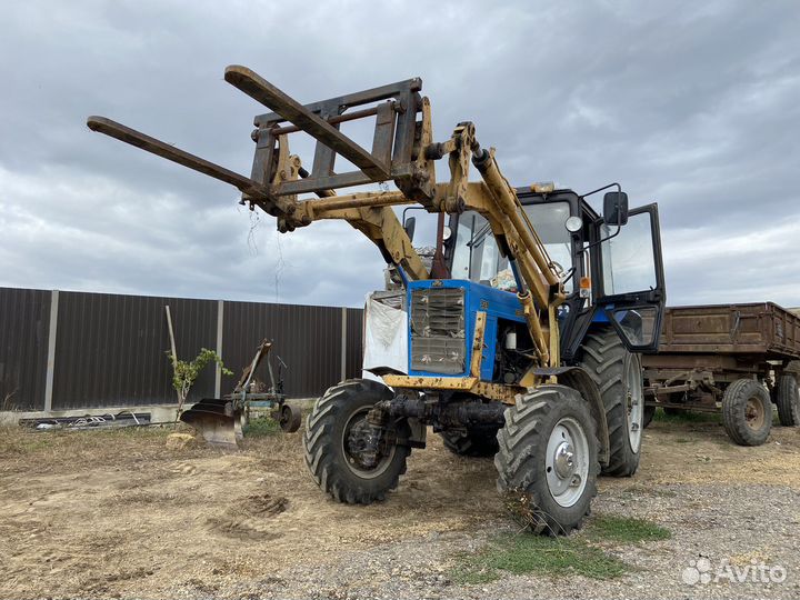 Услуги погрузчика мтз-82