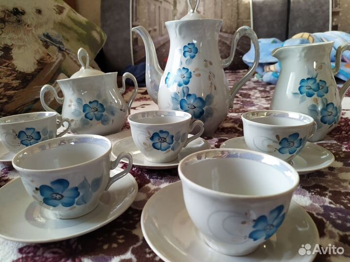 Сервиз кофейный Полтавский фарфоровый завод