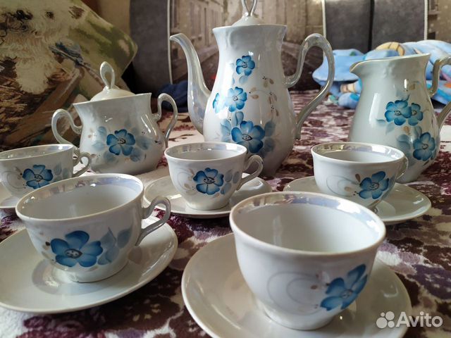 Сервиз кофейный Полтавский фарфоровый завод