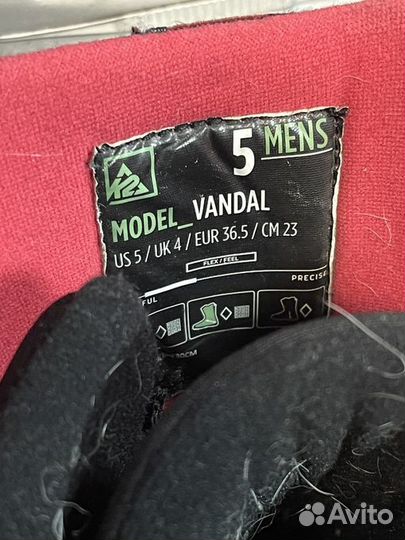 Сноуборд ботинки K2 Vandal Boa - 35 - 36.5