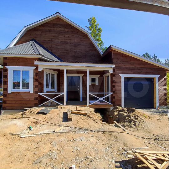 Дом 120 м² на участке 8,5 сот.