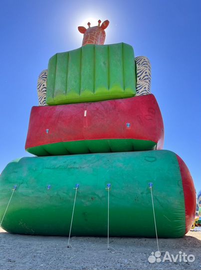 Надувной батут бу