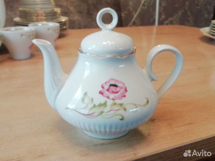 Сервиз чайно - кофейный гдр на 6 персон