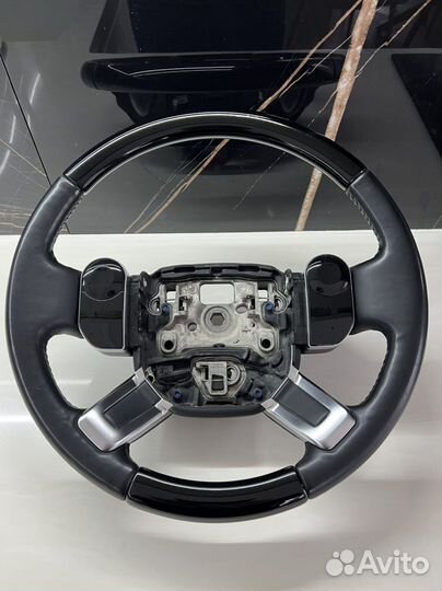 Руль дерево обогрев Land Rover L405