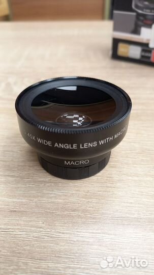 Объектив для камеры смартфона 37мм 0.45X