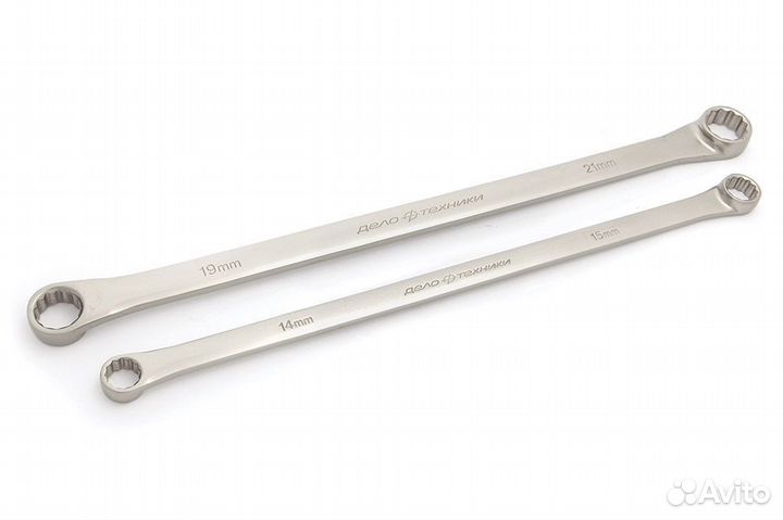 Ключи накидные удлиненные от 8х10 до 19х34