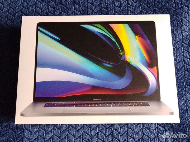 Коробка от macbook pro 16