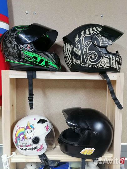 Детский мотошлем