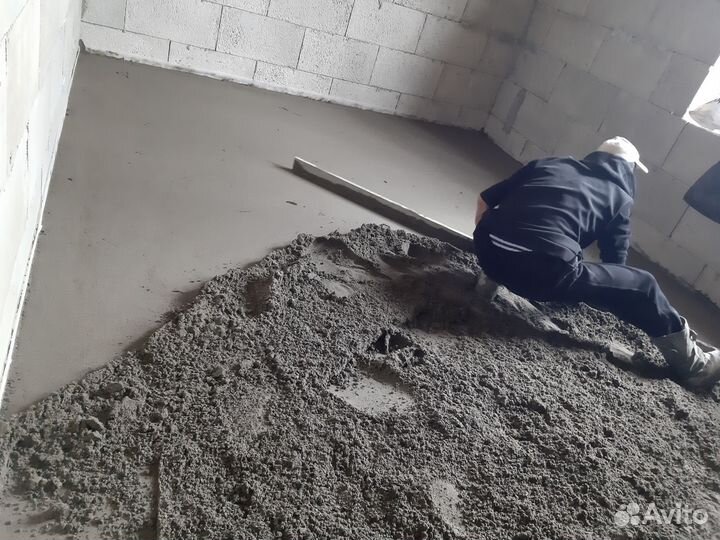 Полусухая стяжка пола