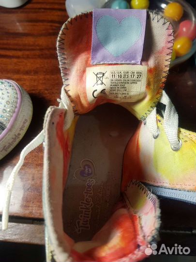 Кеды для девочки 27