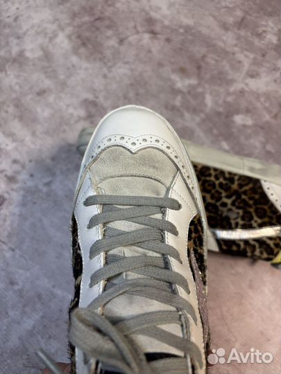 Кеды Golden Goose Midstar Leopard Limited Edition