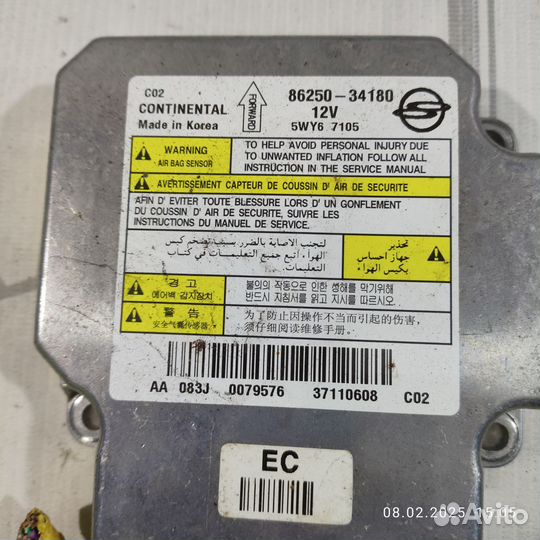 Блок управления подушками SsangYong actyon new