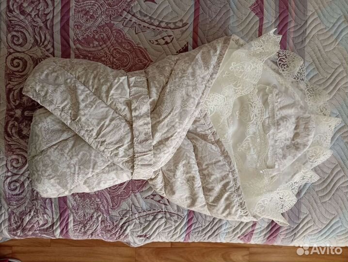 Конверт одеяло на выписку +