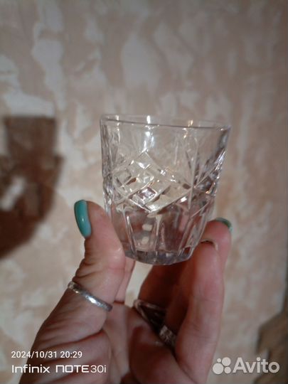 Хрустальные стопки