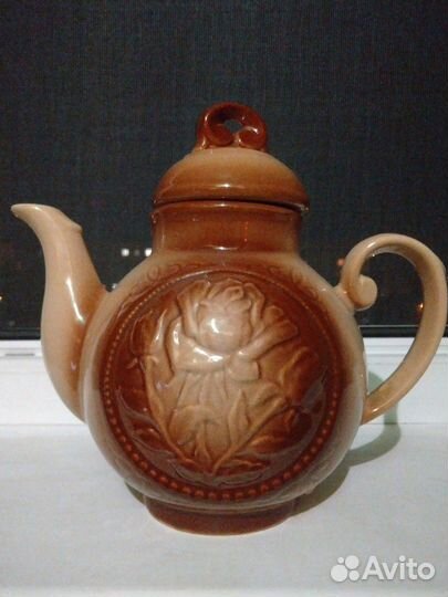 Чайник винтажный керамика