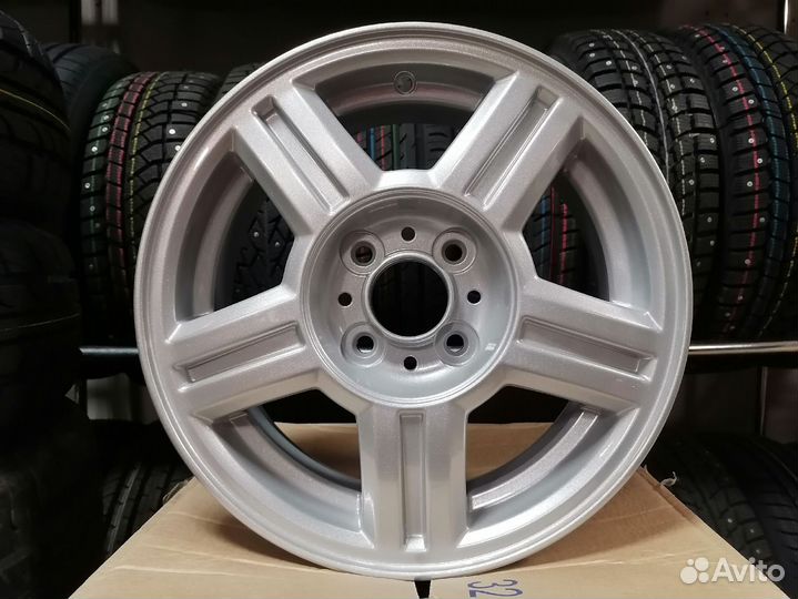 Диск литой R14 4x98 et35 d58.5 K&K Торус Сильвер F