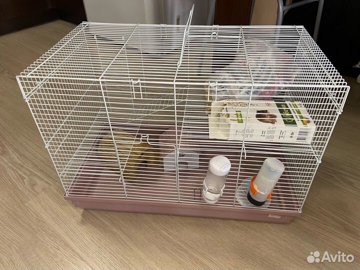 Клетка (для крыс, морских свинок, мышек, хомячков)