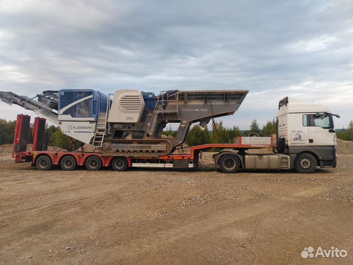 Услуги трала, перевозка негабаритных грузов