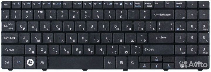 Клавиатура для ноутбука MSI, DNS