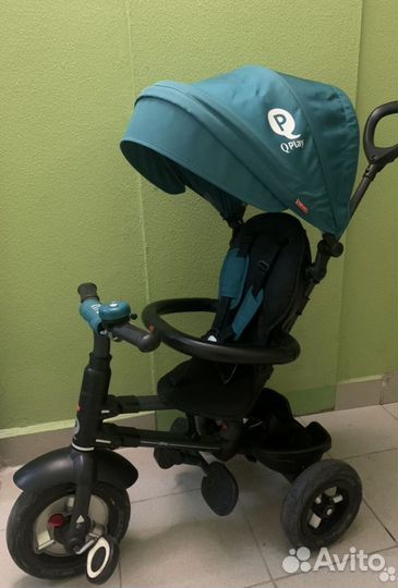 Велосипед коляска с ручкой складной