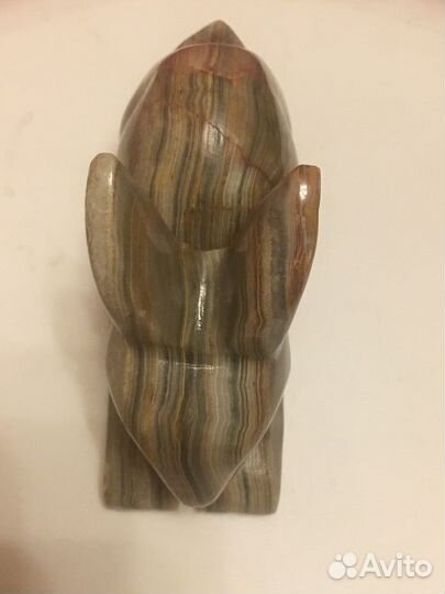 Статуэтка заяц из оникса Винтаж