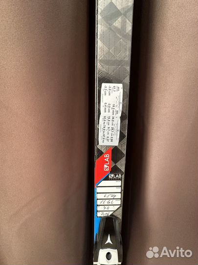 Лыжи гоночные Salomon S-lab, red структура slgl