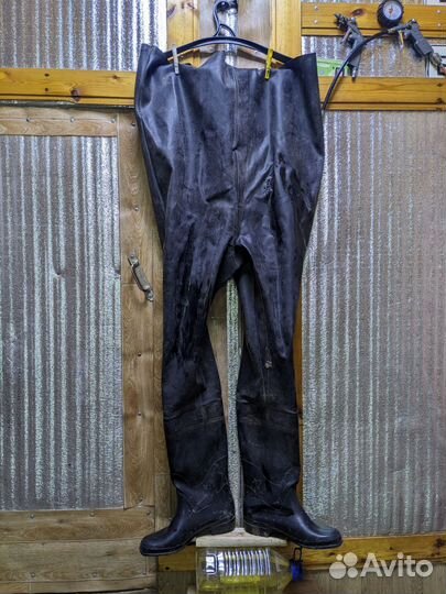 Полукомбинезон для рыбалки, забродные штаны