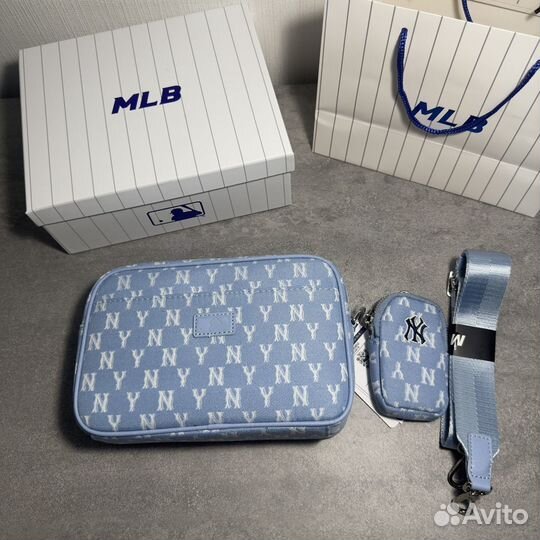 Сумка мессенджер MLB monogram