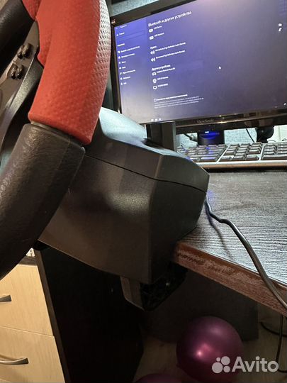 Руль игровой для компьютера Logitech