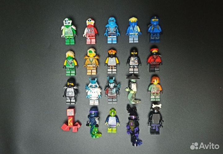 Lego Ninjago минифигурки