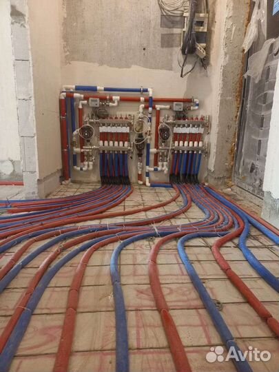 Теплый пол, отопление, водоснабжение