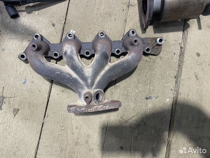 Выпускной коллетор с пламегасителем f16d3