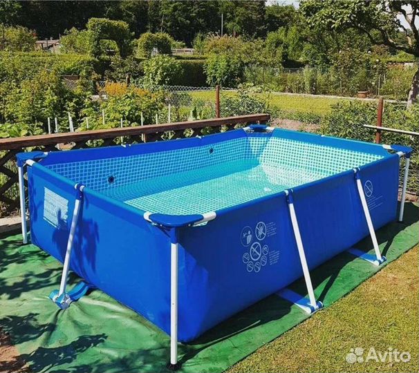 Каркасный бассейн 300х200х75 см