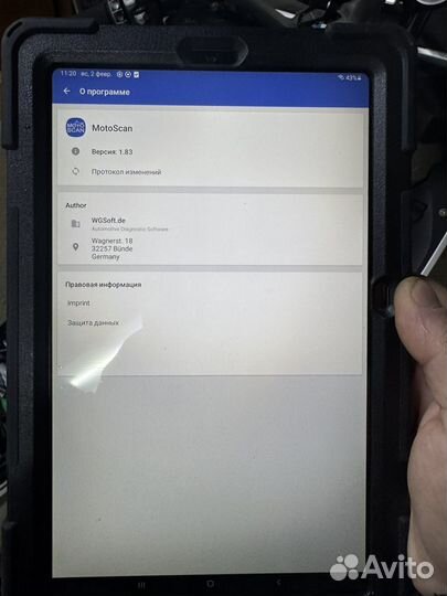 Obdlink lx + Motoscan ultimate