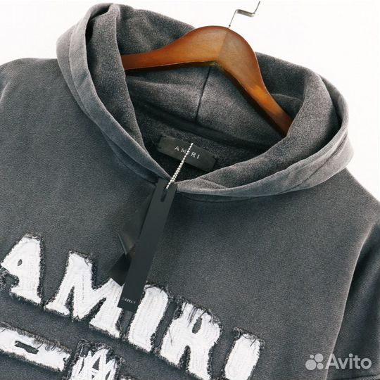 Худи Amiri Faded Logo как у урагана