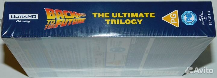 Назад в будущее. Трилогия (3 UltraHD + 4 Blu-ray)