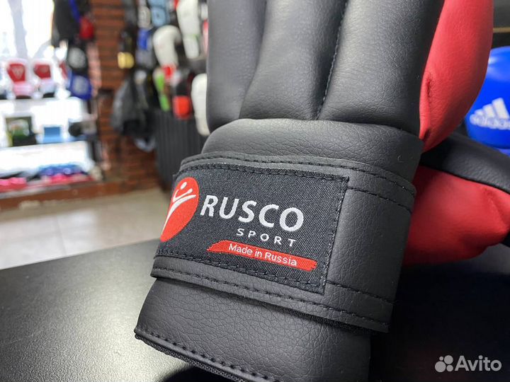 Перчатки rusco sport для рукопашного боя Red