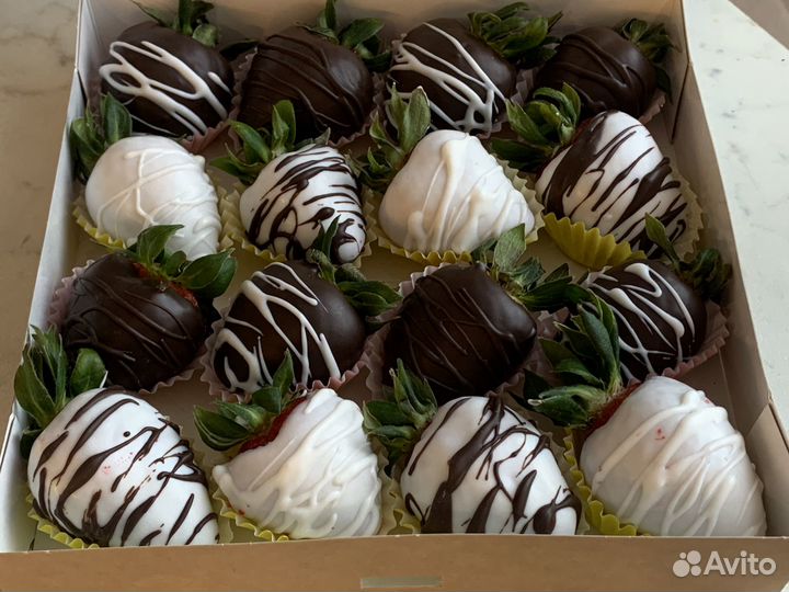 Клубника в шоколаде набор