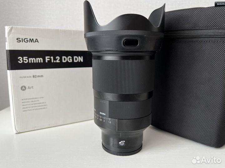 Объектив Sigma 35mm f/1.2 DG DN ART Sony E