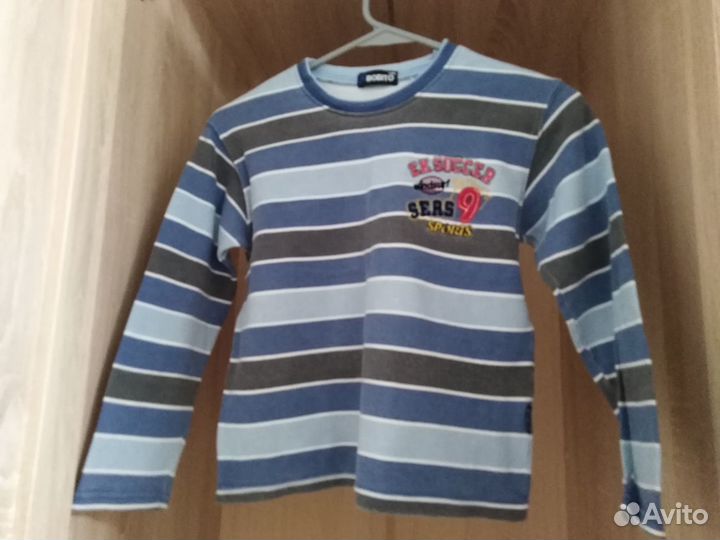 Лонгслив,Водолазки,Свитер,Толстовки, б/у. (6-8лет)