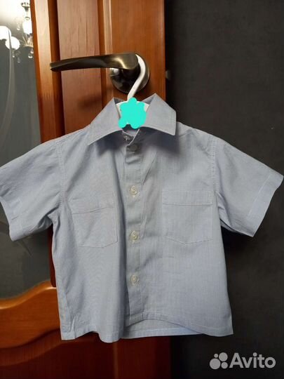 Рубашка на мальчика 86